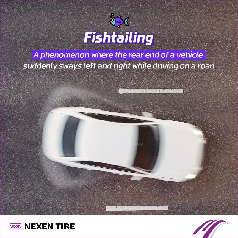Fishtailing is a phenomenon where the... - NEXEN TIRE GLOBAL | Facebook