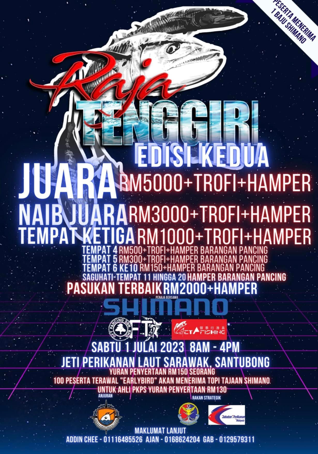 Sarawak Edition - PERTANDINGAN MEMANCING RAJA TENGGIRI... | Facebook