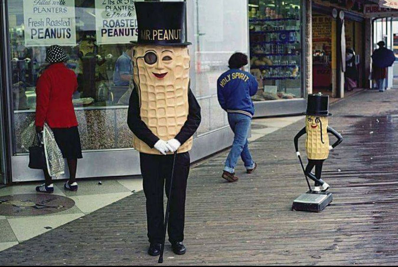 🥜 THROWBACK Thursday! 🥜 Mr. Peanut may have lived in Atlantic