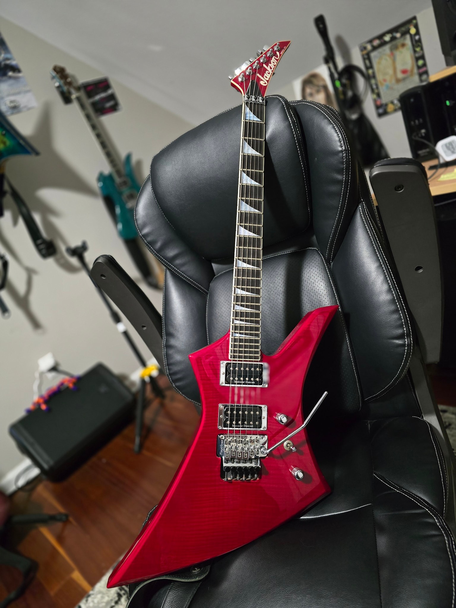 New Jackson Kelly Guitar Model with Fishman Pickup