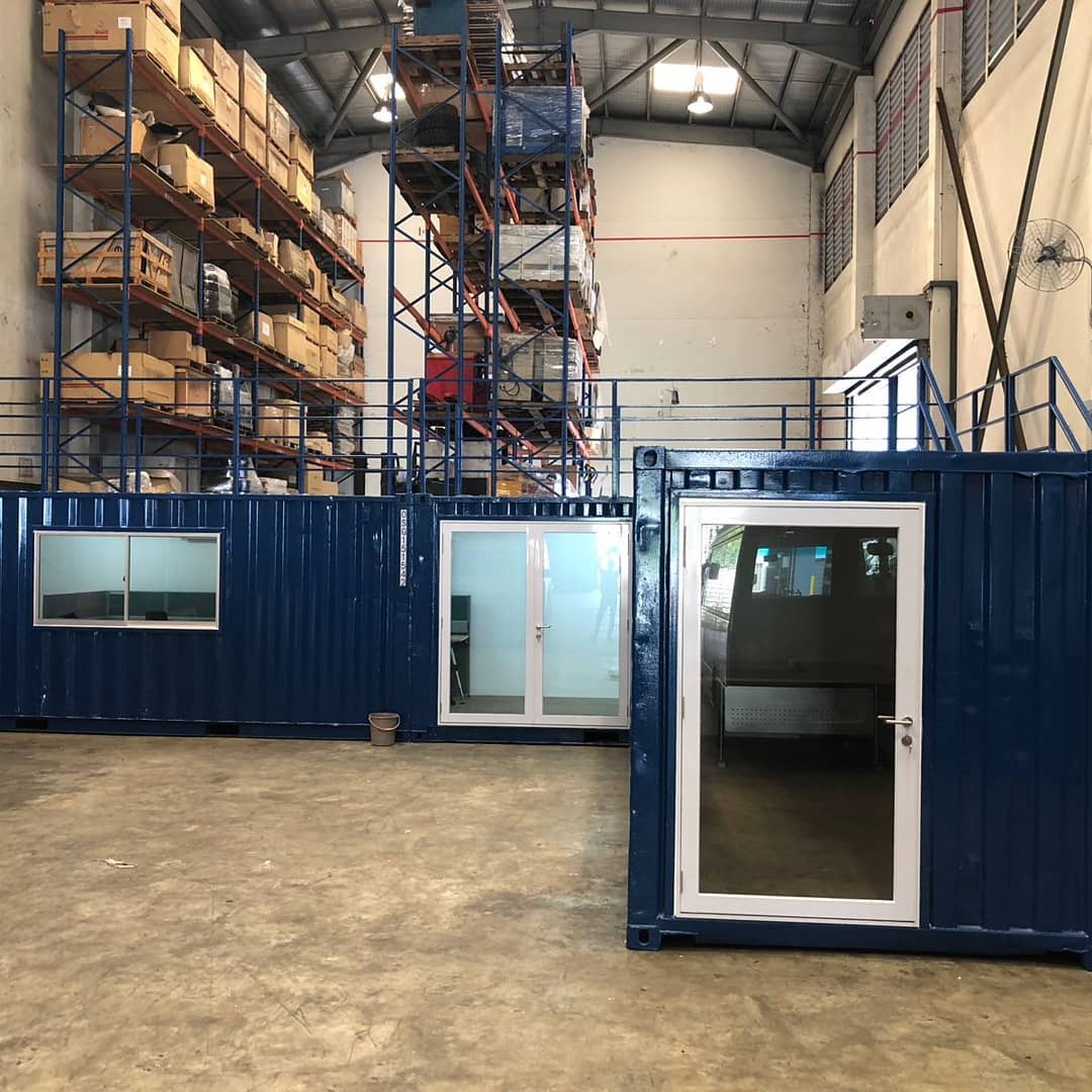 Warehouse office with... - OSG Containers and Modular