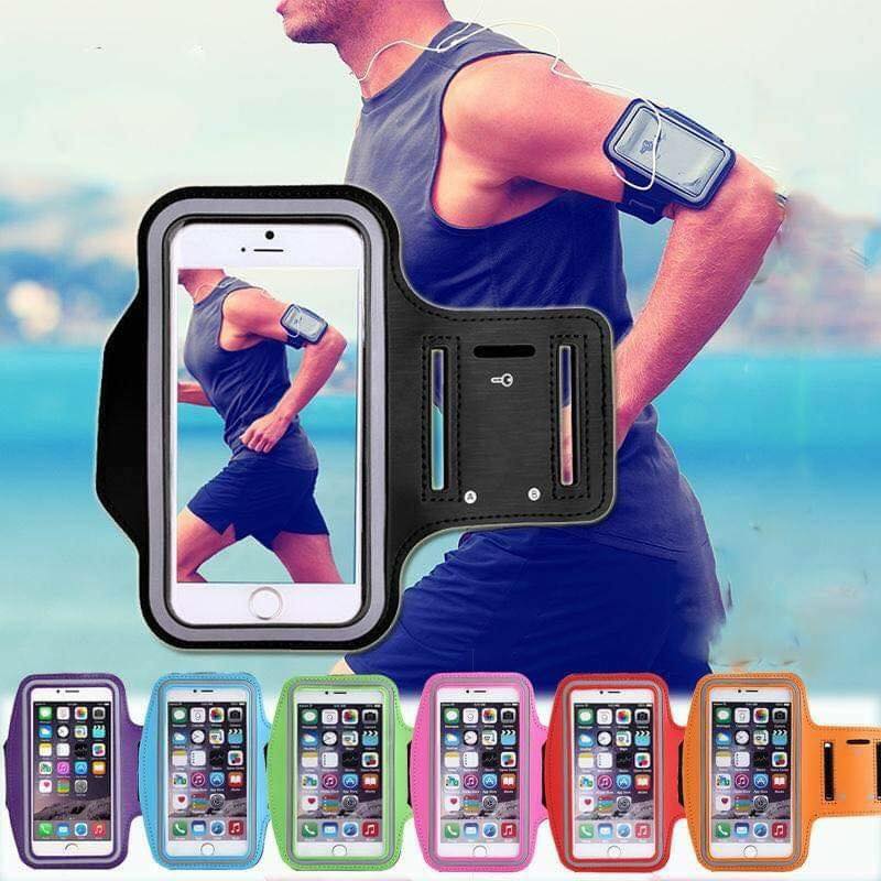 Pulsera Deportiva Universal Para Móvil Con Orificio Para Auriculares – Ajuste De 27 A 29 Cm, Para Correr, Ciclismo Y Fitness