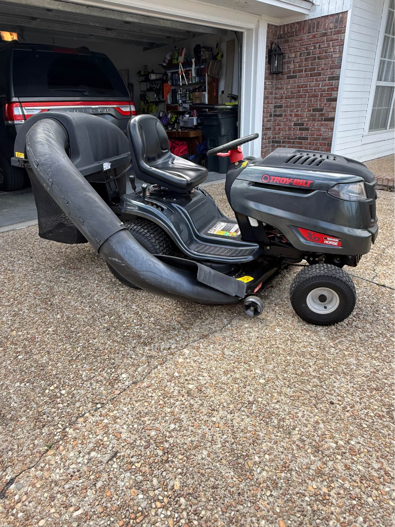 Troy-built riding mower w/ bagger - Lawn Mowers - Lynn Haven, Florida ...