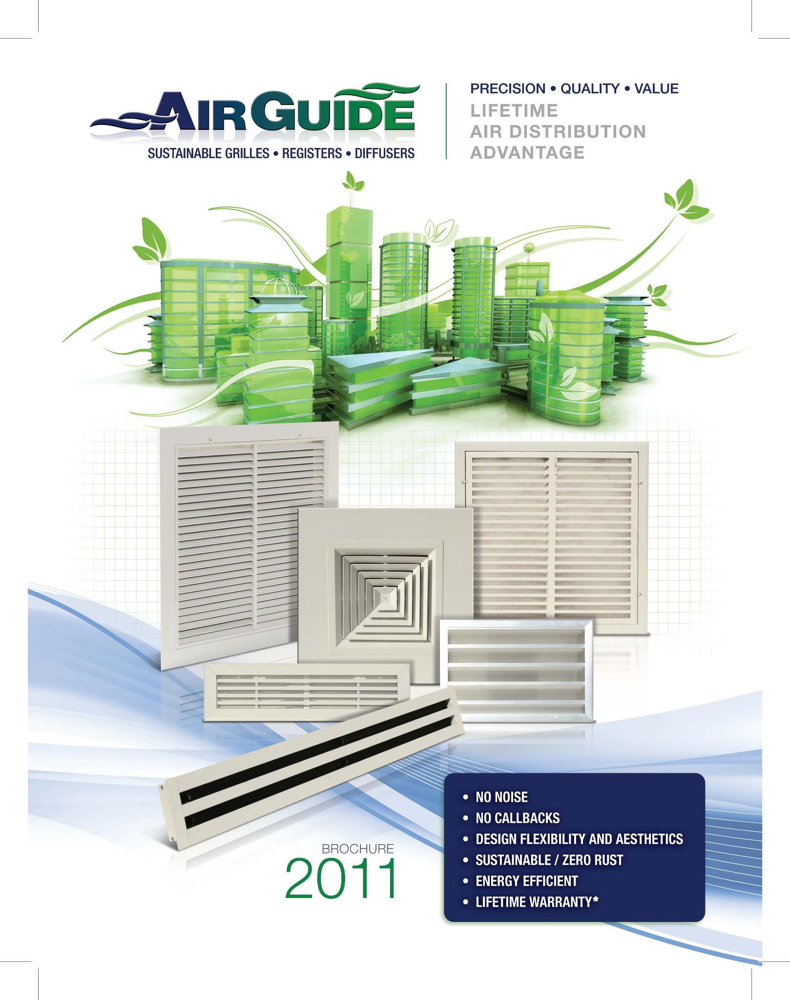 AirGuide Grilles, Registers & Diffusers