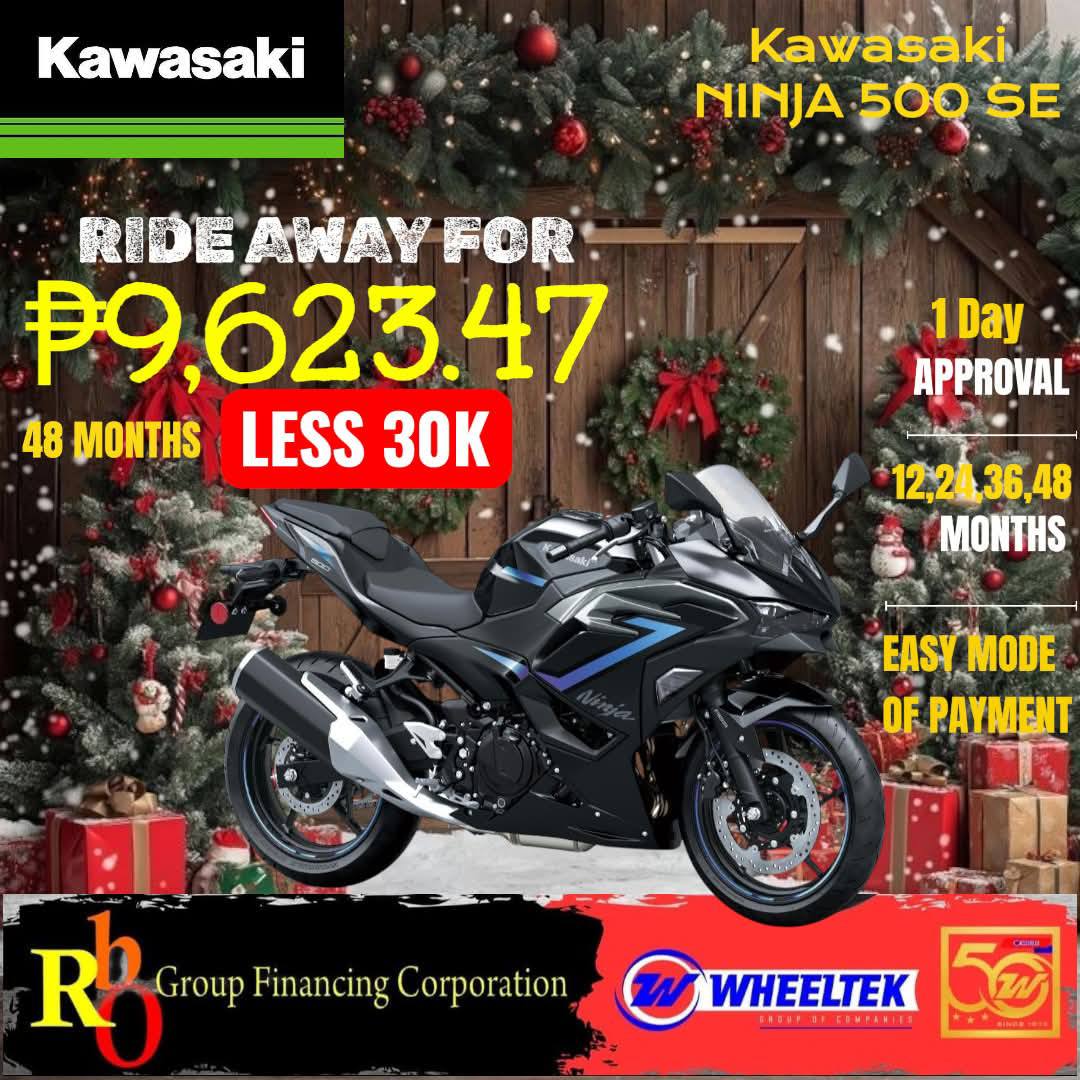 🎄🎅 KAWASAKI NINJA 500 SE CHRISTMAS PROMO! 🎅🎄
