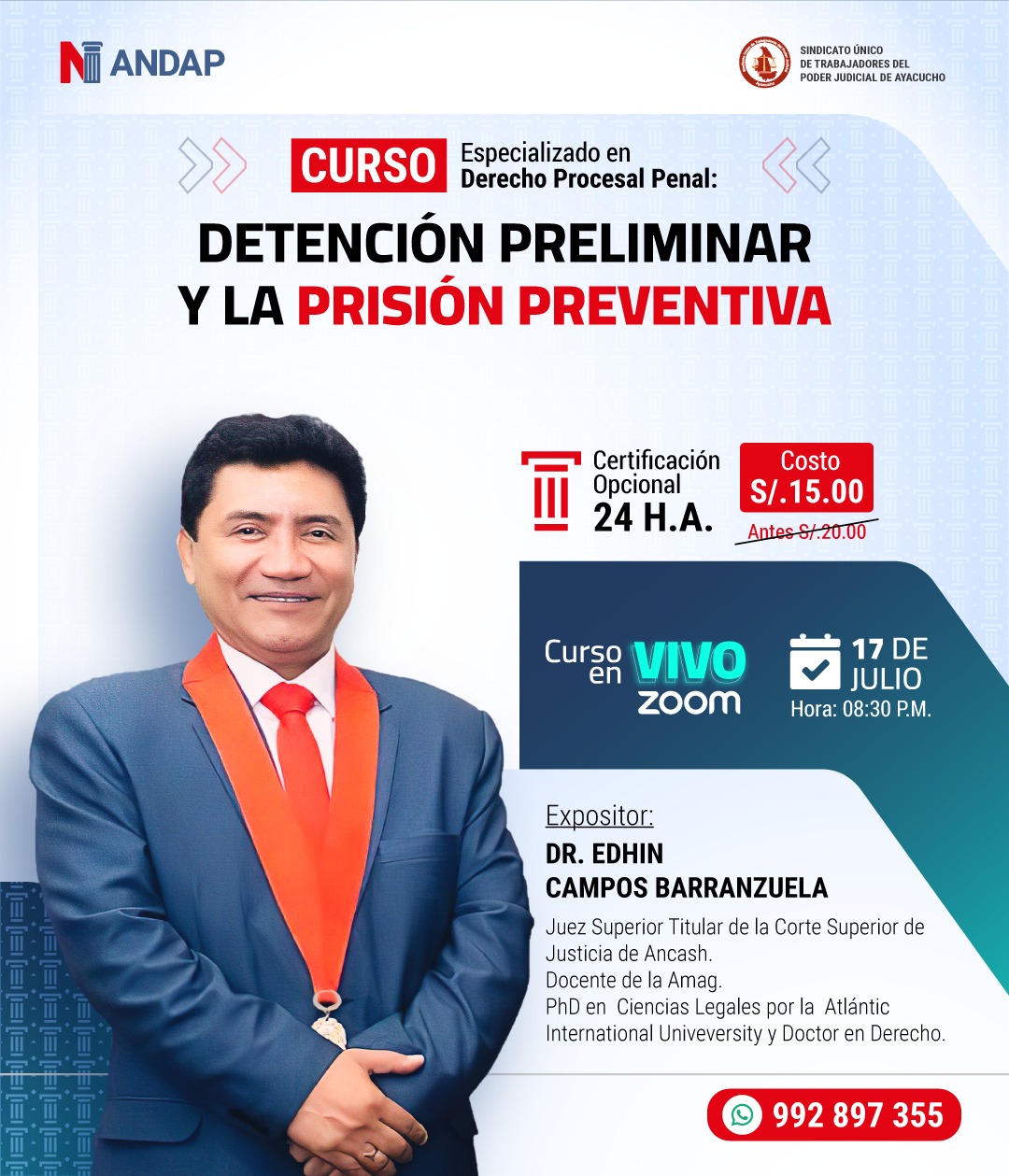 ANDAP - #IngresoLibre #certificated #Derecho... | Facebook