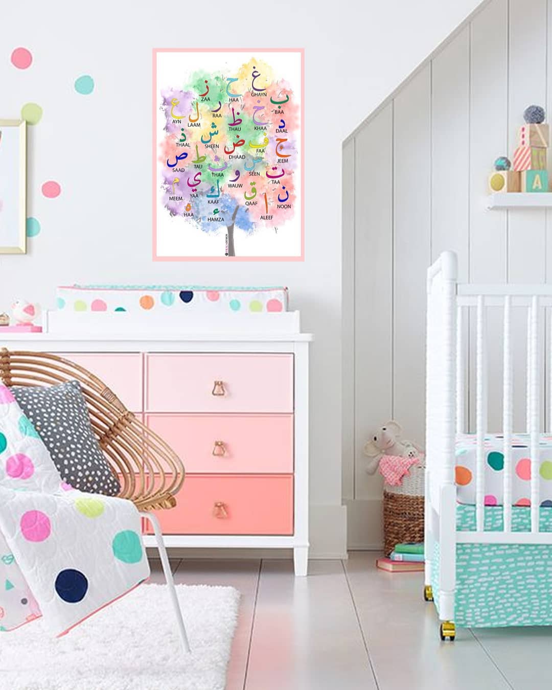 🌈 RAINBOW ALPHABET RANGE - BABY... - Umamah Kala Design