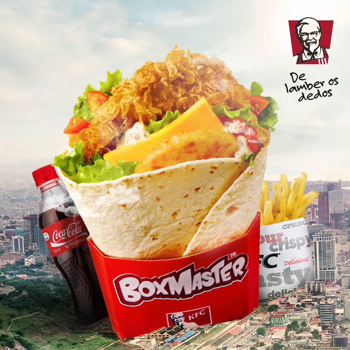 KFC - Já chegou a nova BoxMaster da KFC 🍟🍗 Não sabes onde encontrá-la ...