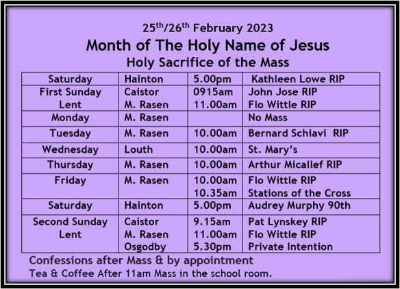 Catholic Parish of the Holy Rood, Market Rasen | Market Rasen
