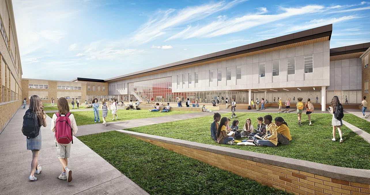 Fort Worth ISD Reveals Design for New McLean Consolidated Middle School ...