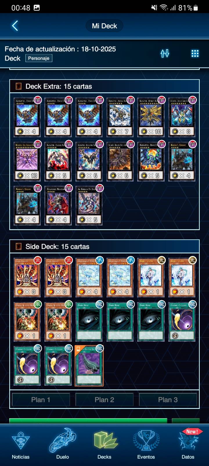 yugioh raidraptor deck Complete Custom for Yu-Gi-Oh! ARC-V Once per turn My Raidraptor Yugioh Deck Profile