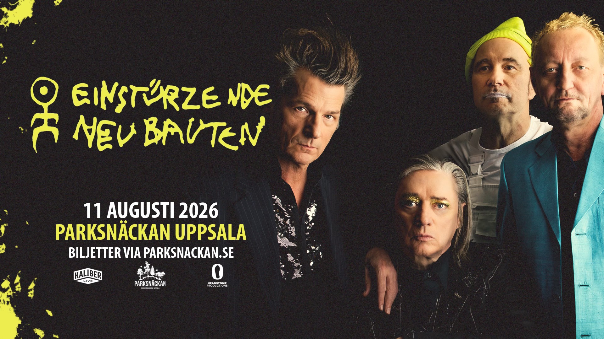 Einstürzende Neubauten | Parksnäckan Uppsala - Fåtal Kvar