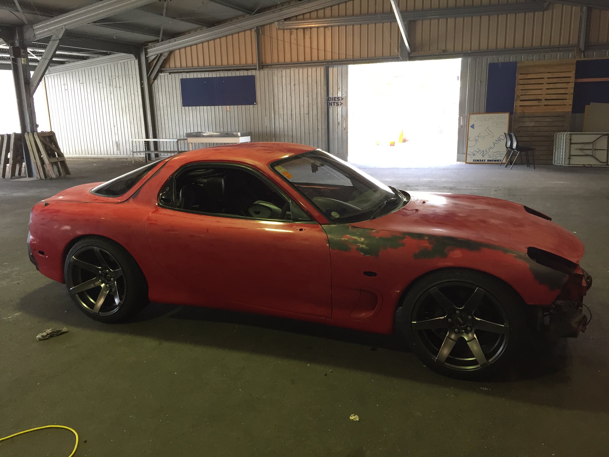 SJC Industries - Mazda Rx7 Full Facelift Wrapped In Two... | Facebook