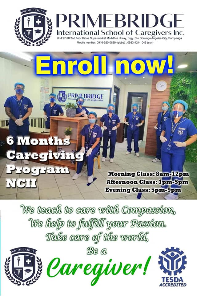 ***reserve... - Primebridge International School of Caregivers | Facebook