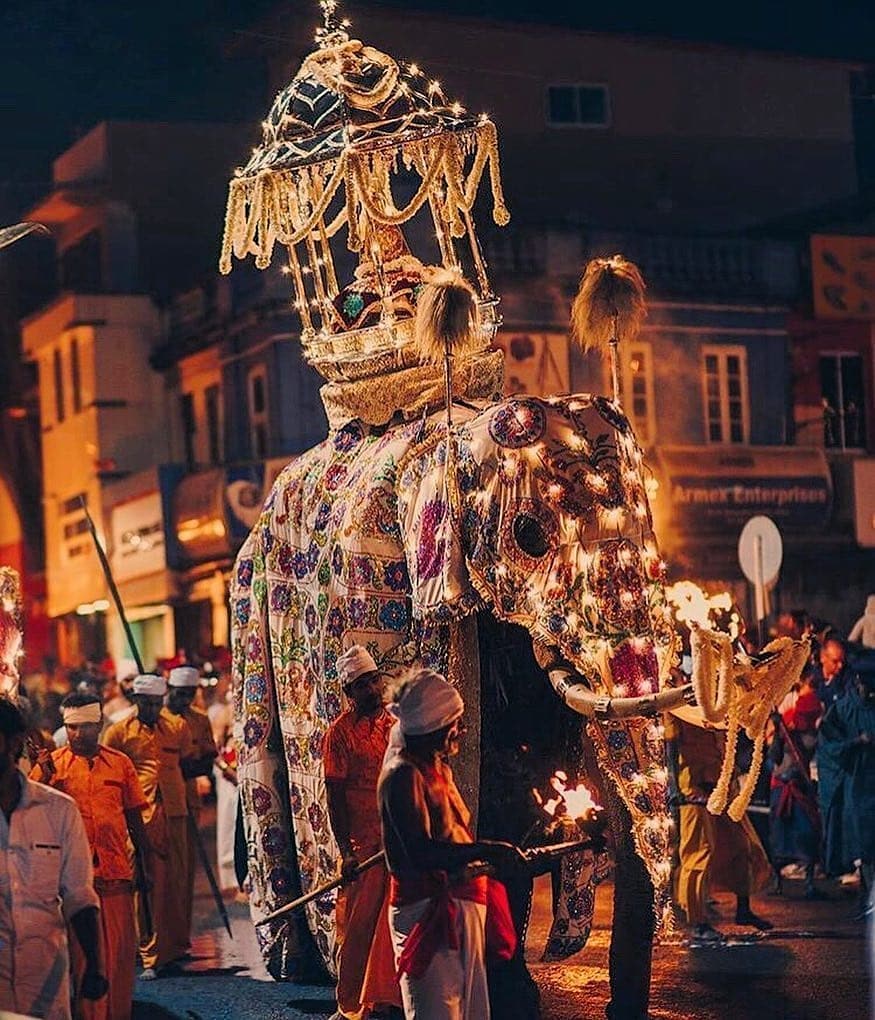 The Golden - The Annual Kandy Esala Perahera Location: Kandy, Sri Lanka ...