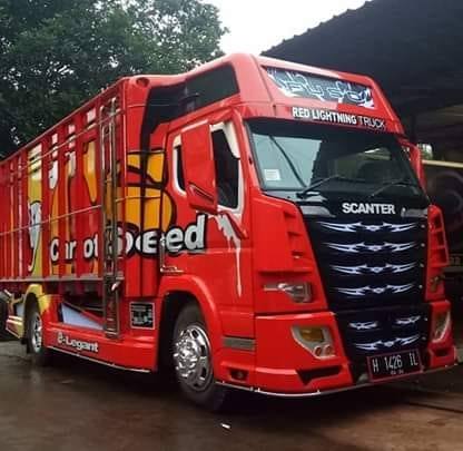 Truck Scania Modifikasi E WallME