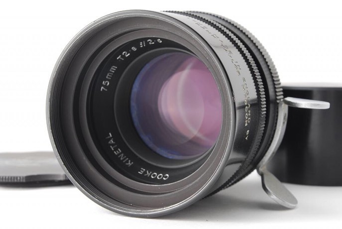 TAYLOR HOBSON COOKE KINETAL 75mm T2.8 F/2.6 For Arriflex 16 ST
