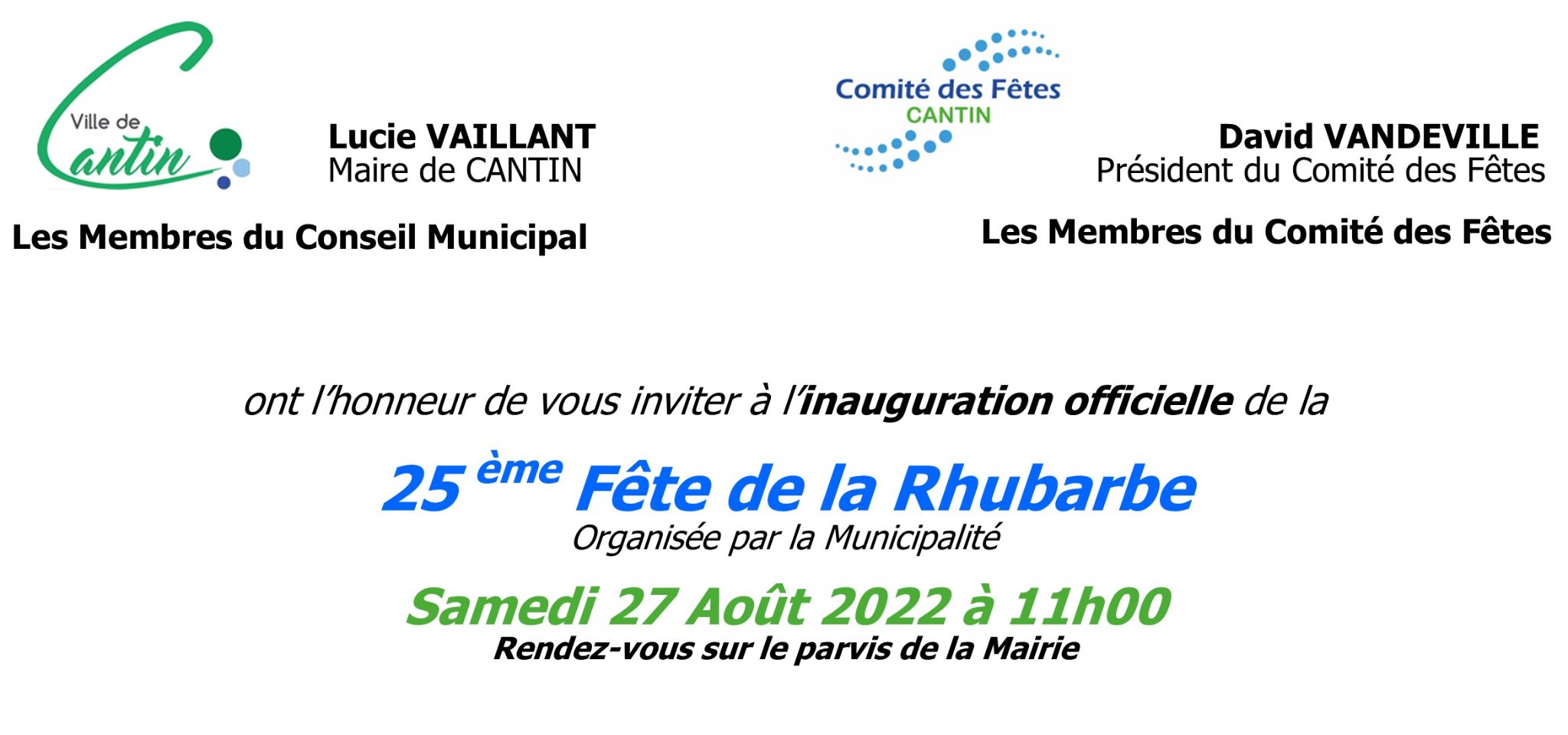 Fête De La Rhubarbe Cantin 2022