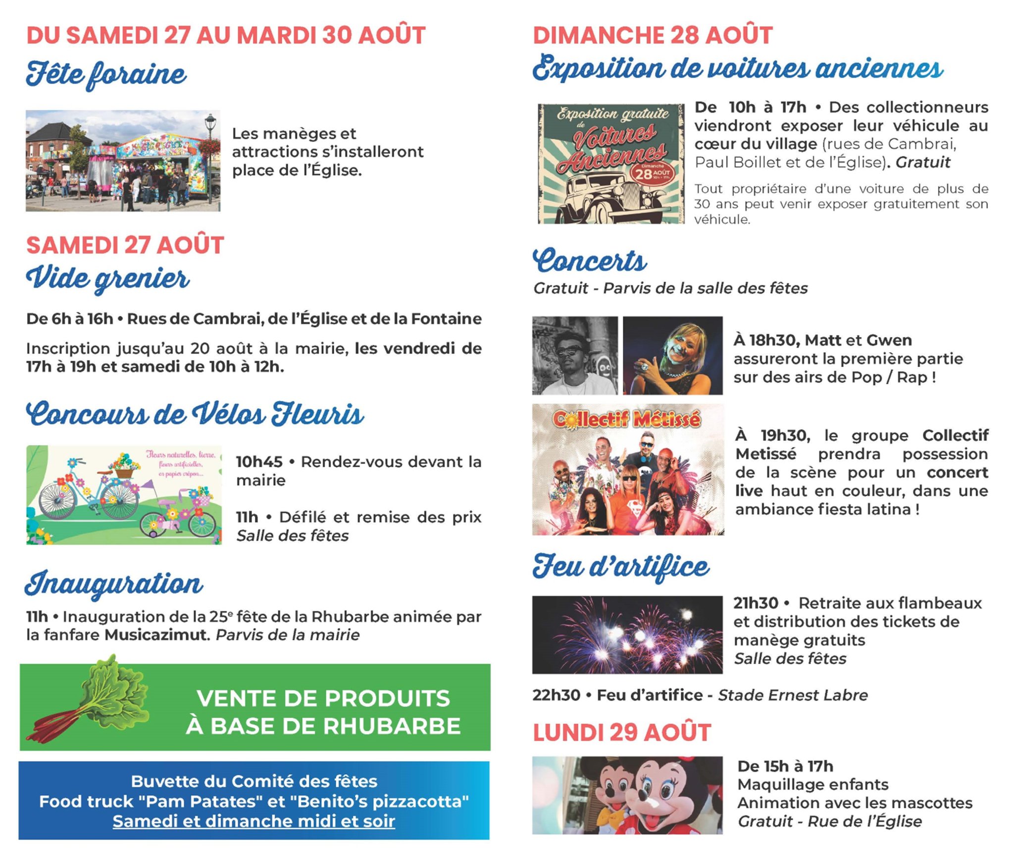 Fête De La Rhubarbe Cantin 2022