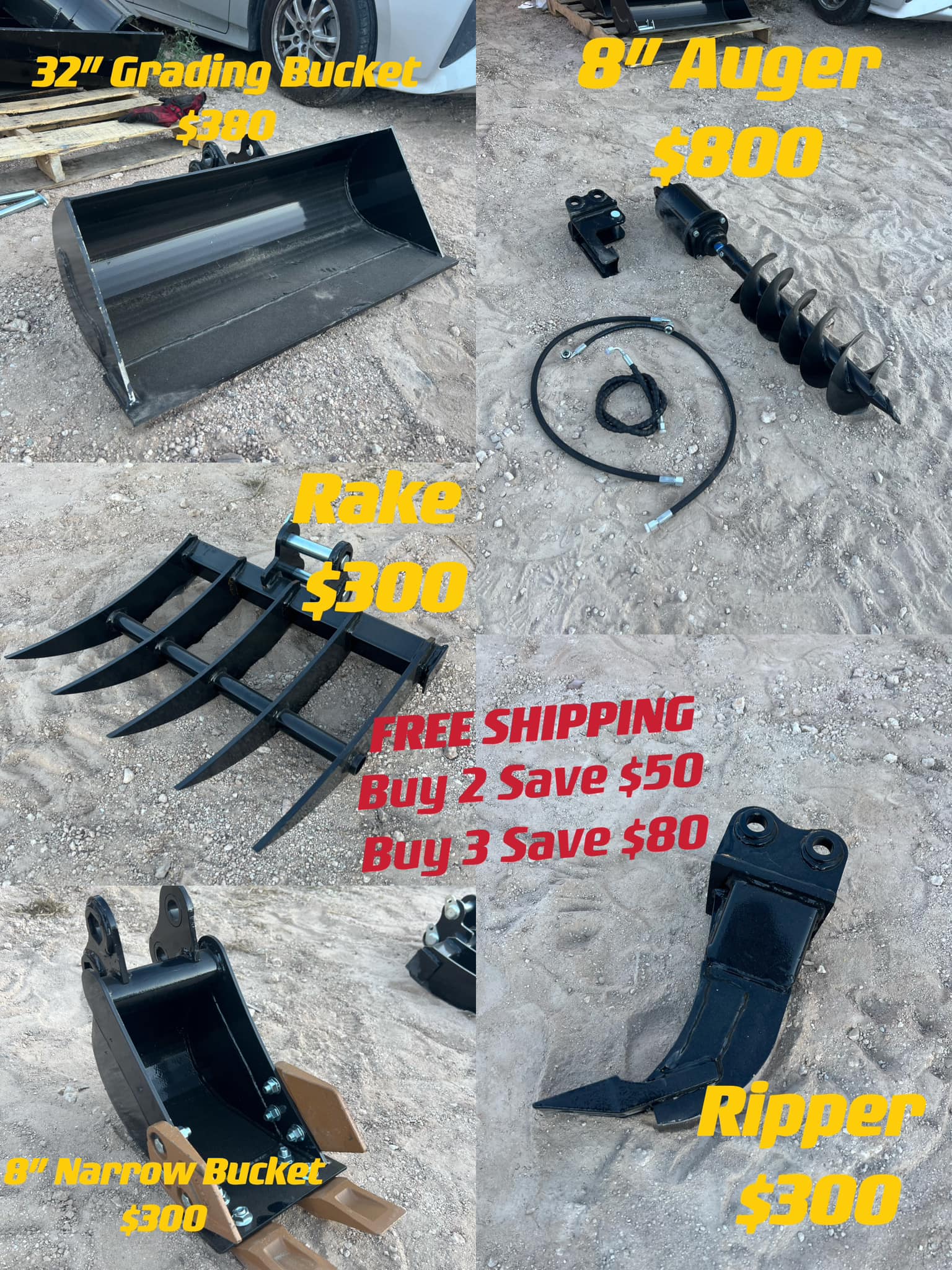 Homemade Mini Excavator Attachments | Facebook