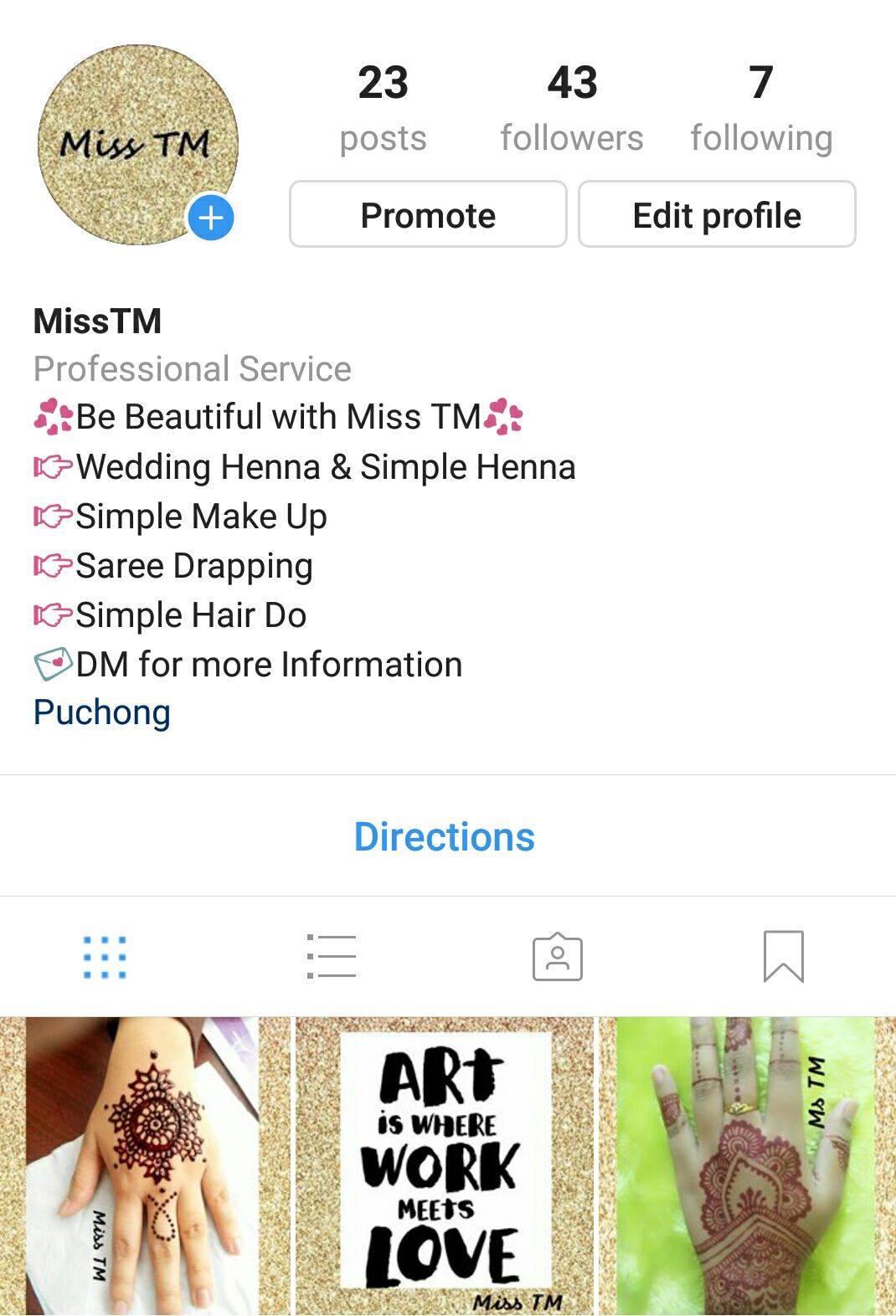 Miss TM | Puchong