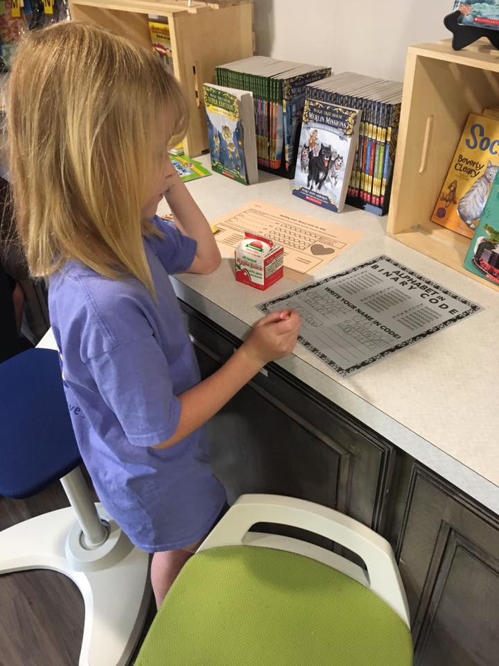 Learning how to write our names in... - The Literacy Express