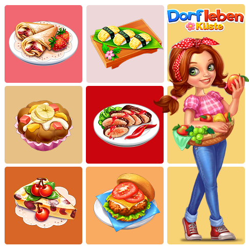 Dorfleben Küste - 😋 Tagchen Farmer! 😋 Das Farm Kochbuch... | Facebook
