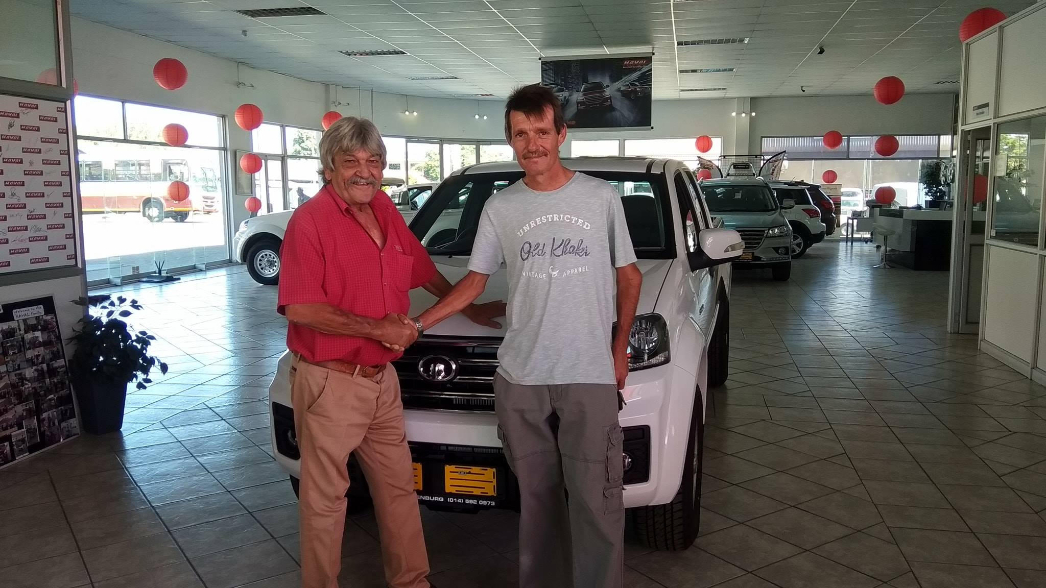 GWM Rustenburg - Congratulations D&A process on buying...