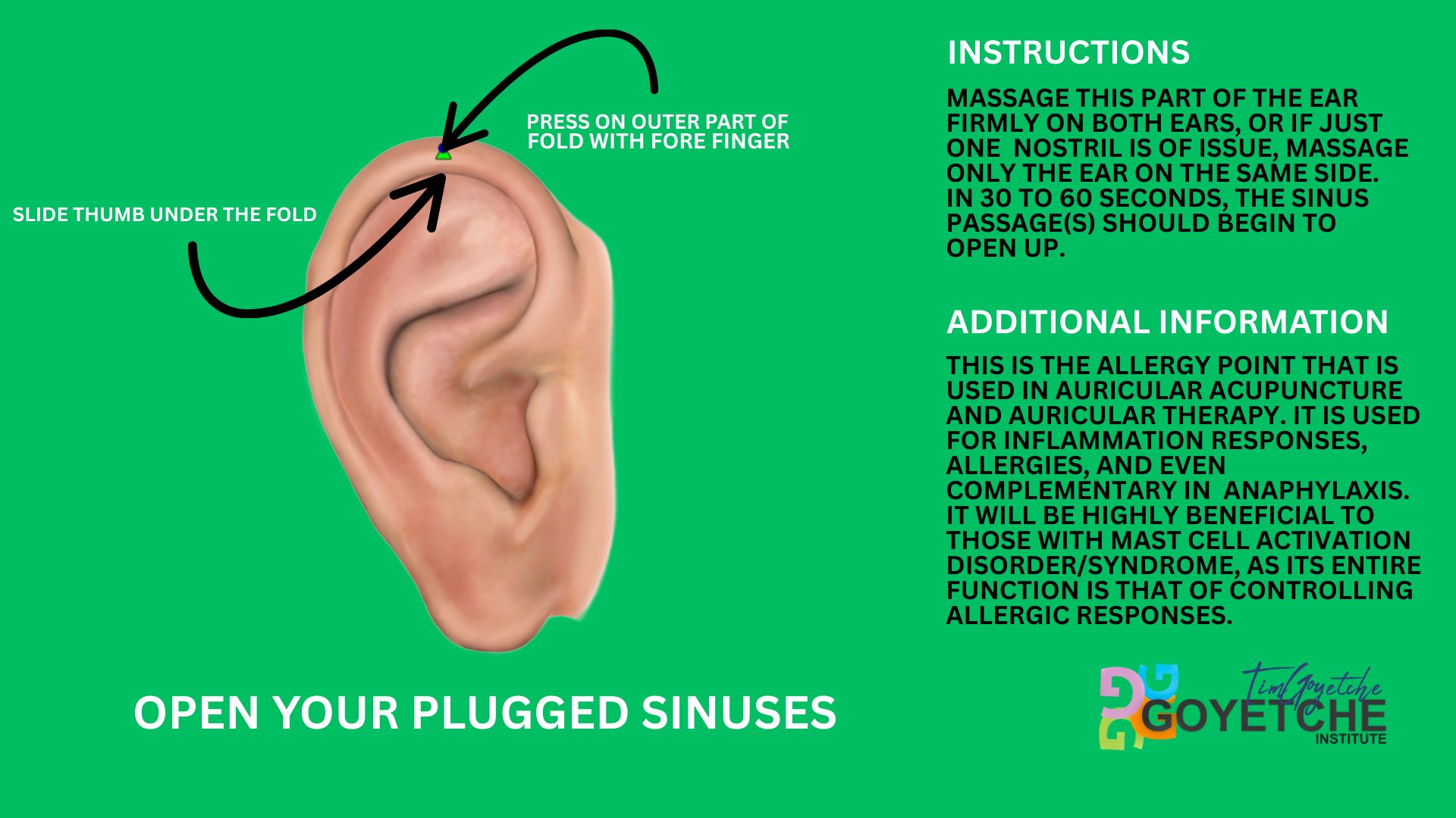 Tim - Sinus pressure, seasonal allergies, runny nose? Do this! This ...