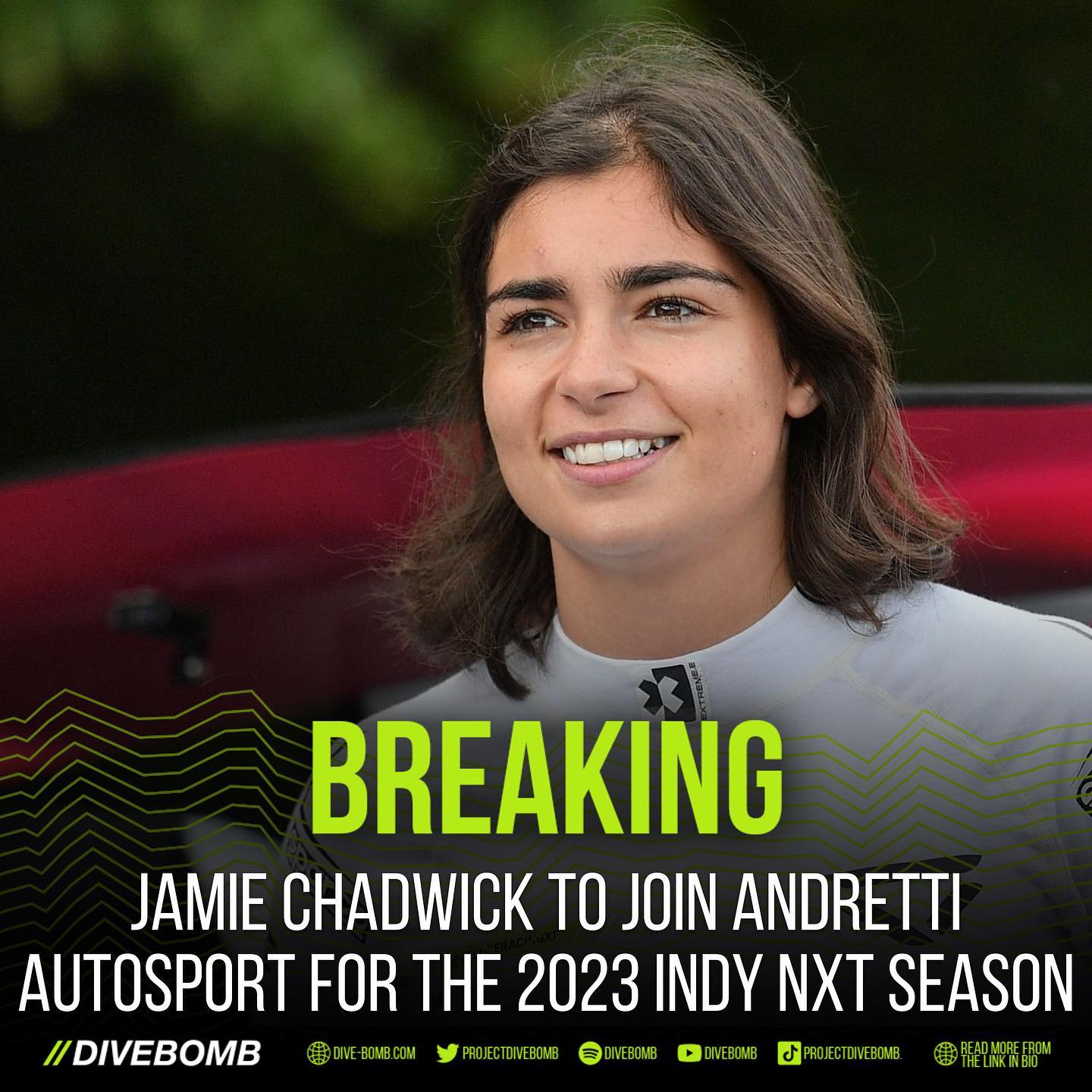 The three-time W Series champ will... - Divebomb Motorsport | Facebook
