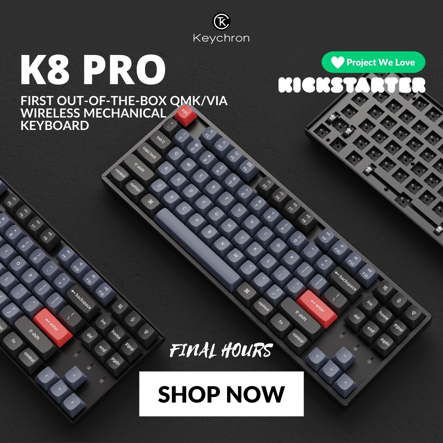 Keychron Nape Pro pre-orders are officially live! 🚀 A wireless