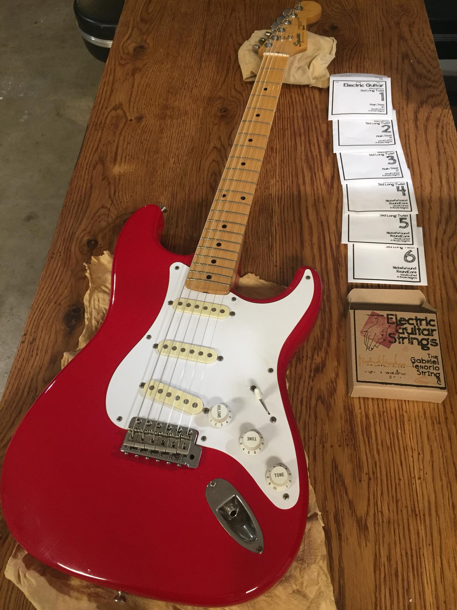 Vintage Fender Squier guitar story with Keeley Electronics