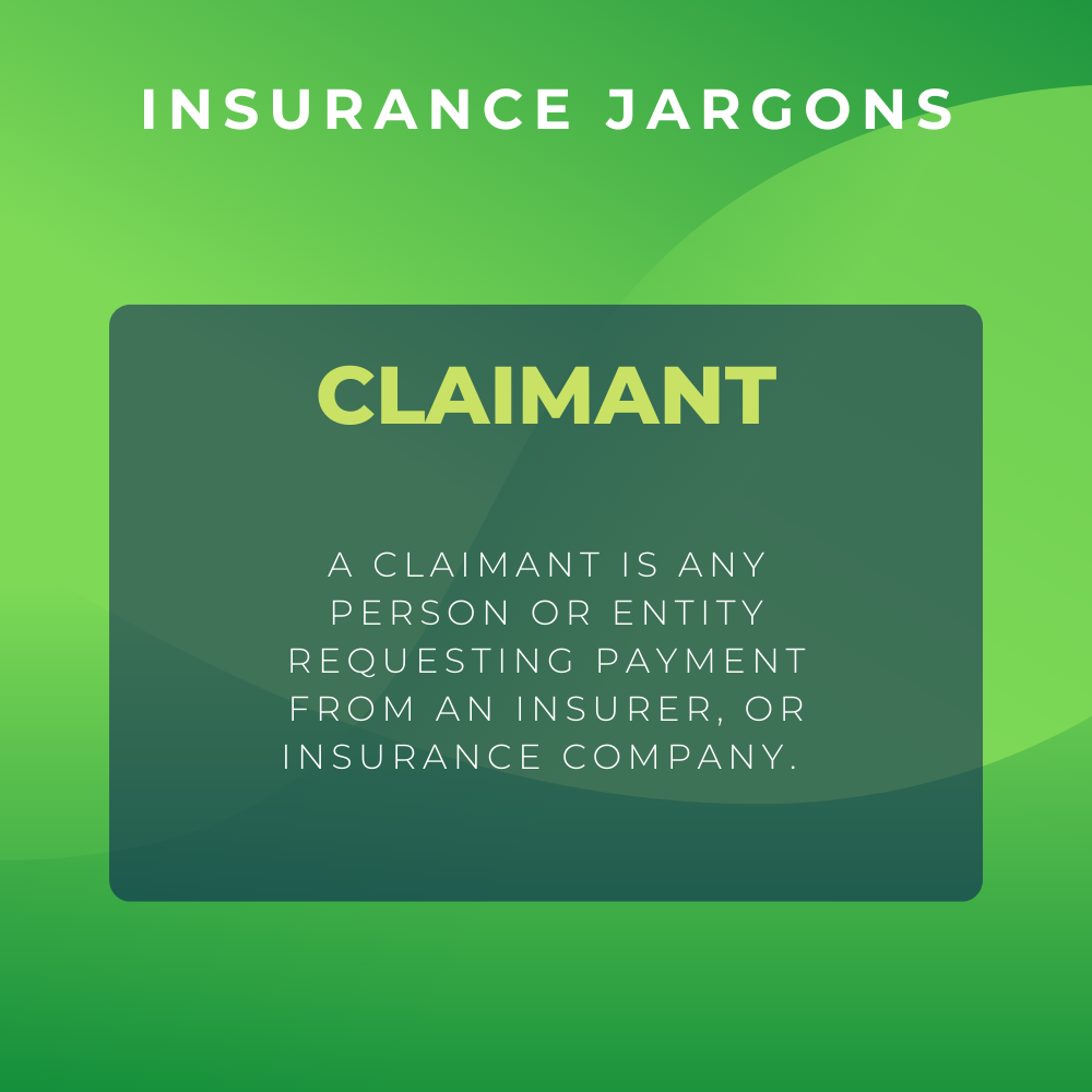What does getting a claim number mean?