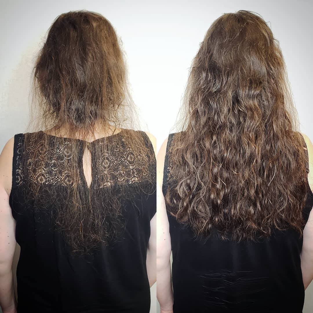 The Silva - Using the power of extensions to create full, long hair ...