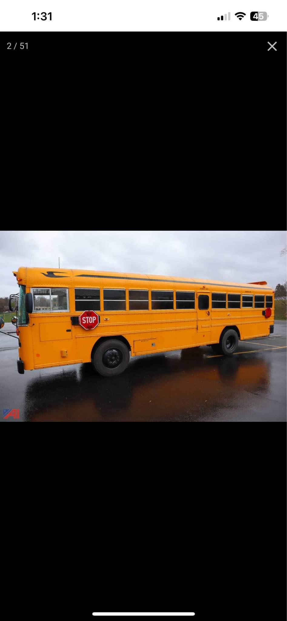 School bus 2012 bluebird all American A3FE - Buses - Easton ...