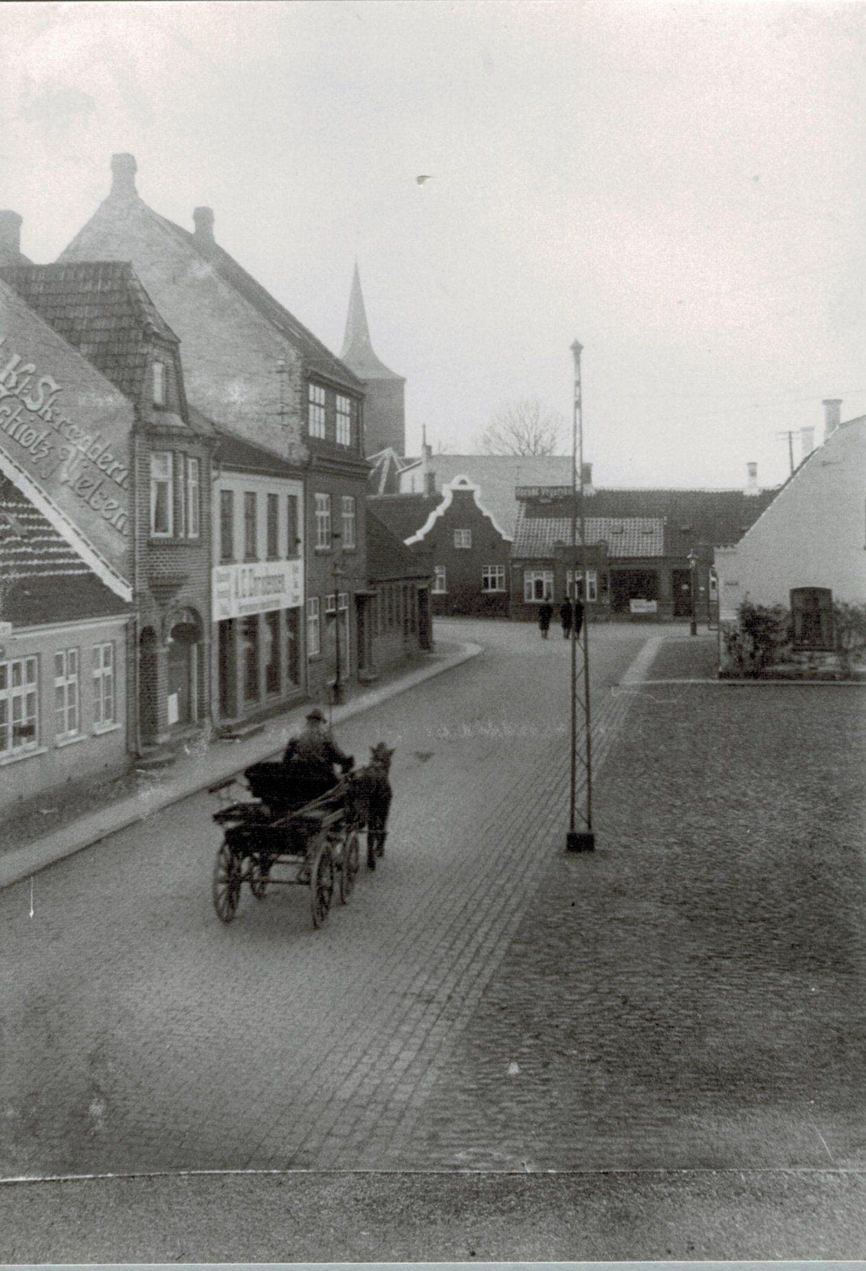Østergade Rødby 1915.... - Sydlollands Lokalhistoriske Arkiv