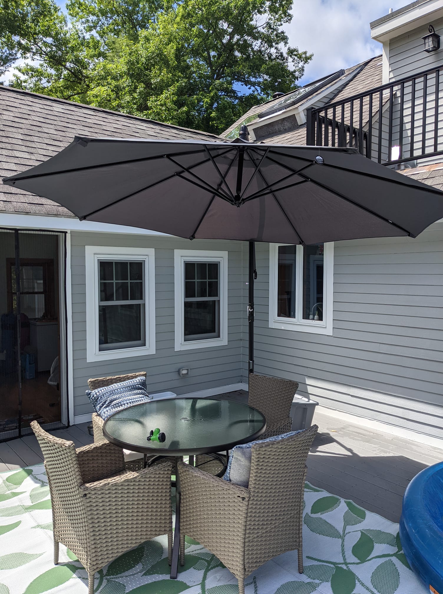 diy half patio umbrella This Half-Round Outdoor Is a Sunny Day Game Changer Please closing the umbrella Size:6'X9' part-stock:discontinued Louisiana Tech Bulldogs 2024