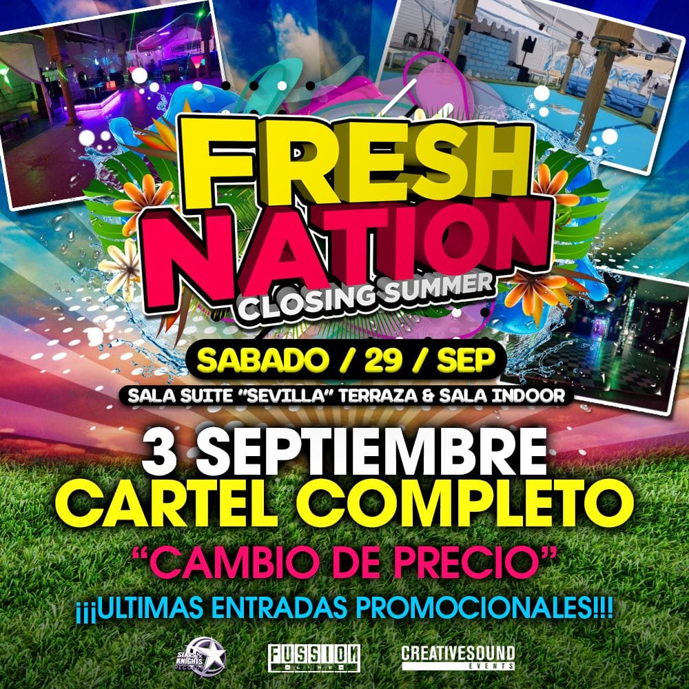 ☀️FRESH NATION - CLOSING SUMMER -... - Creative Sound Events