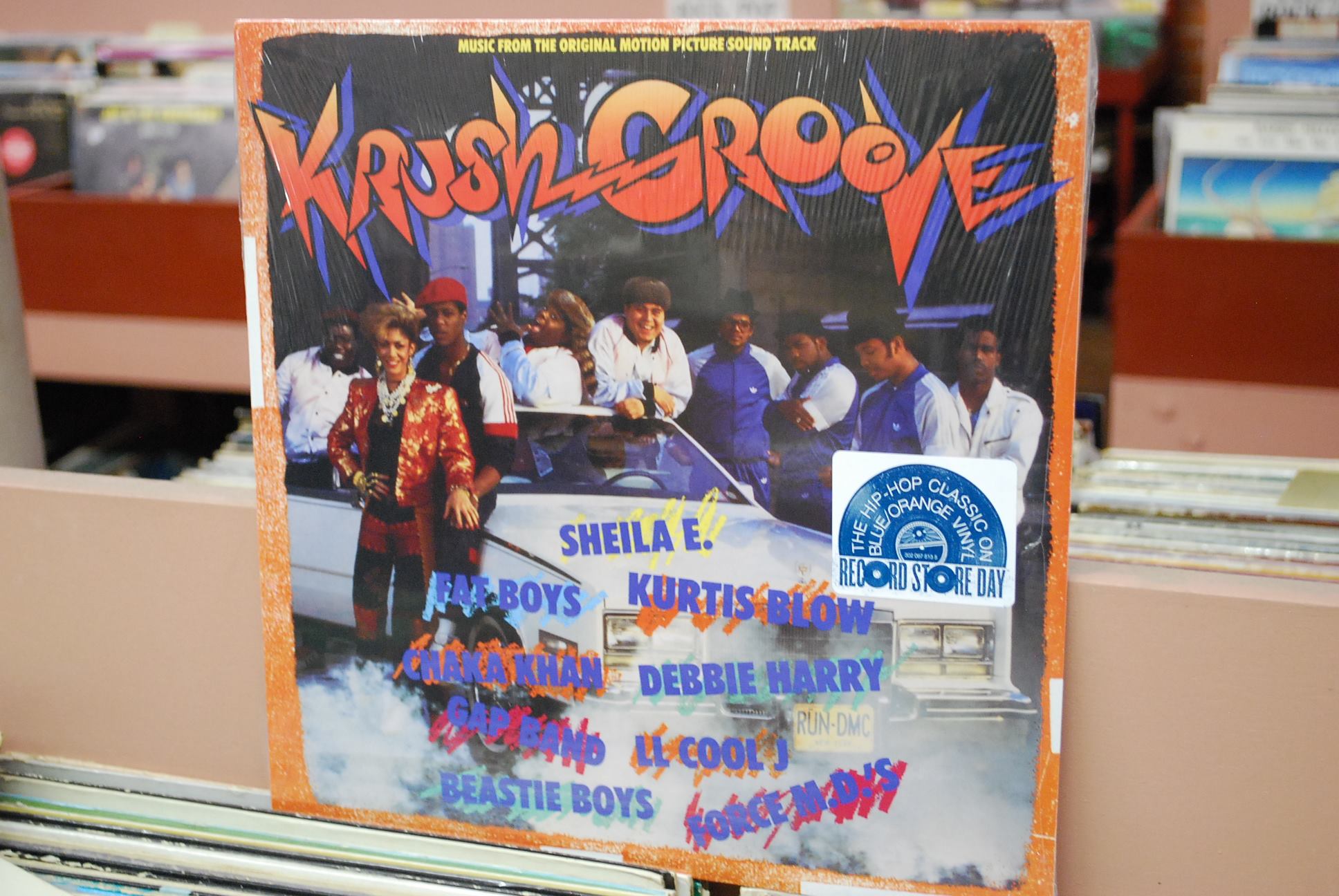 オールドスクール ポスター 額付き Krush Groove HIPHOP Krush Groove