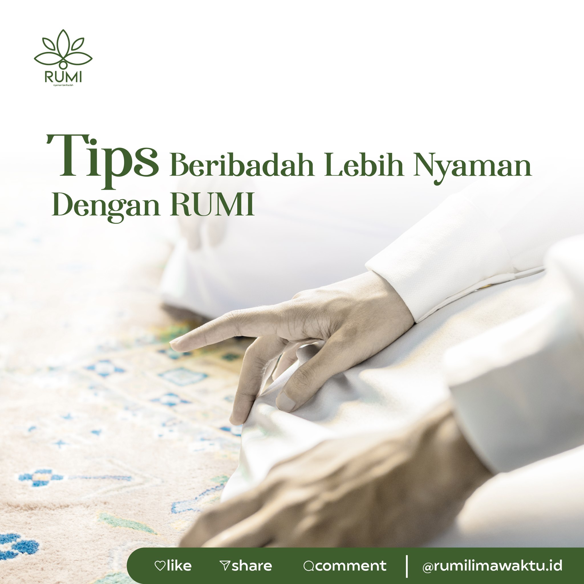 Rumi Lima Waktu - Assalamualaikum 🥰 Beribadah wajib...