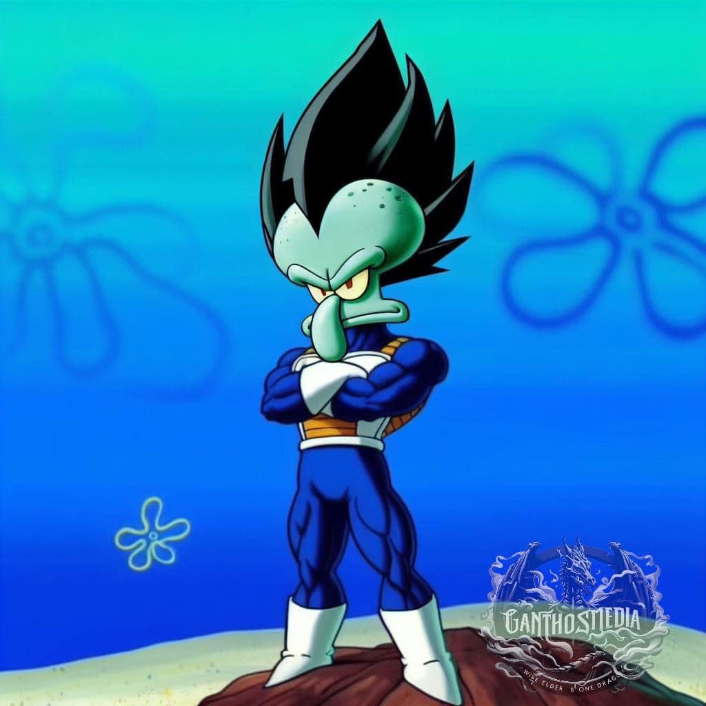 DragonBall z x SpongeBob SquarePants . Piccoloward at the end 🐲🧡