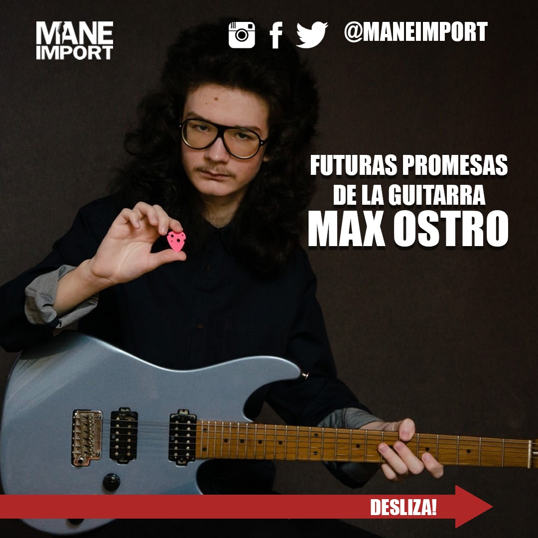 Maneimport - 🔥 Max Ostro, guitarrista de Irkutsk, en pleno...