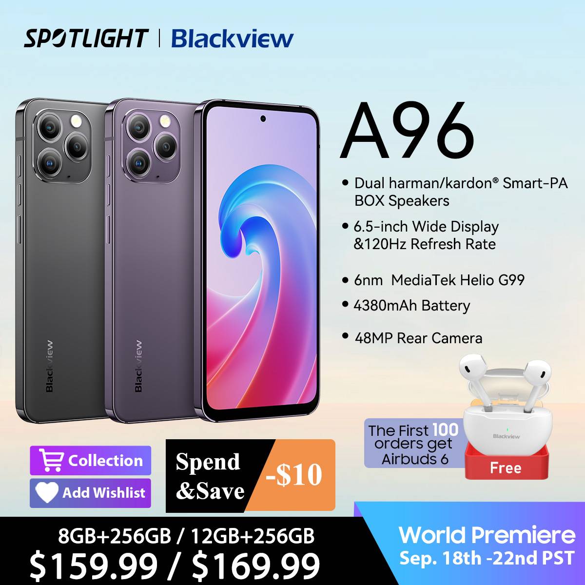 Blackview A200 Pro with a 120Hz FHD+ AMOLED display goes official 