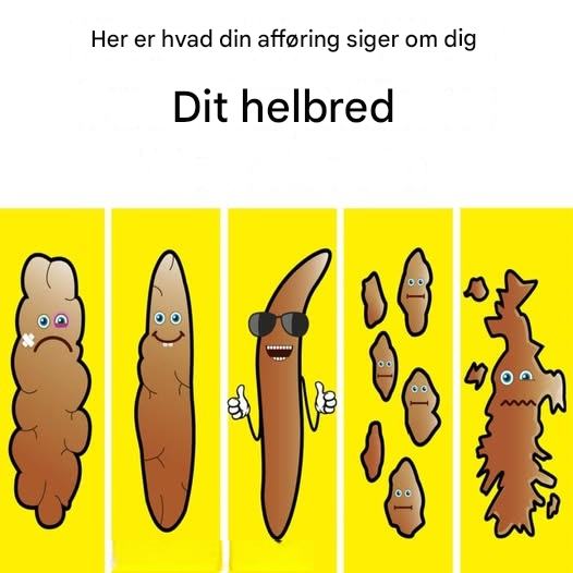 Mormors kogebog | # Her er hvad din afføring siger om dit helbred ...