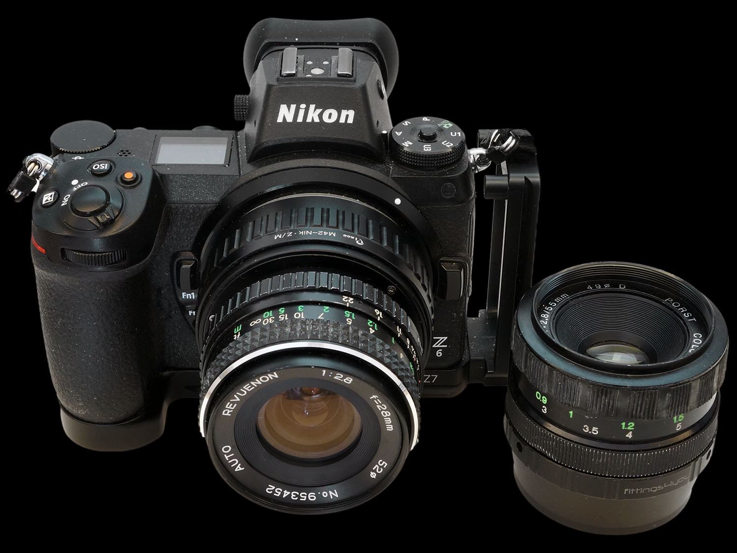 Revueflex AC-2 with Makinon 28mm f2.8 lens test