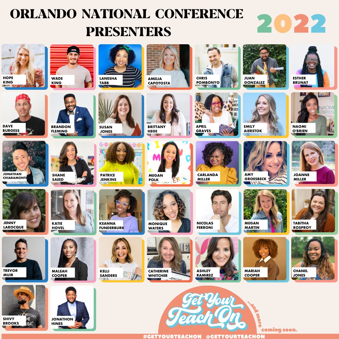 Here are your 2022 GYTO National... - Get Your Teach On