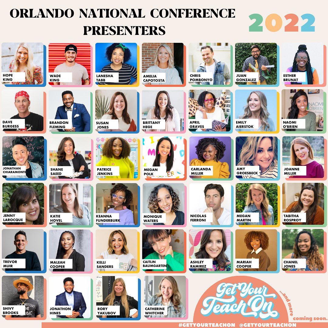 Here are your 2022 GYTO National... - Get Your Teach On | Facebook