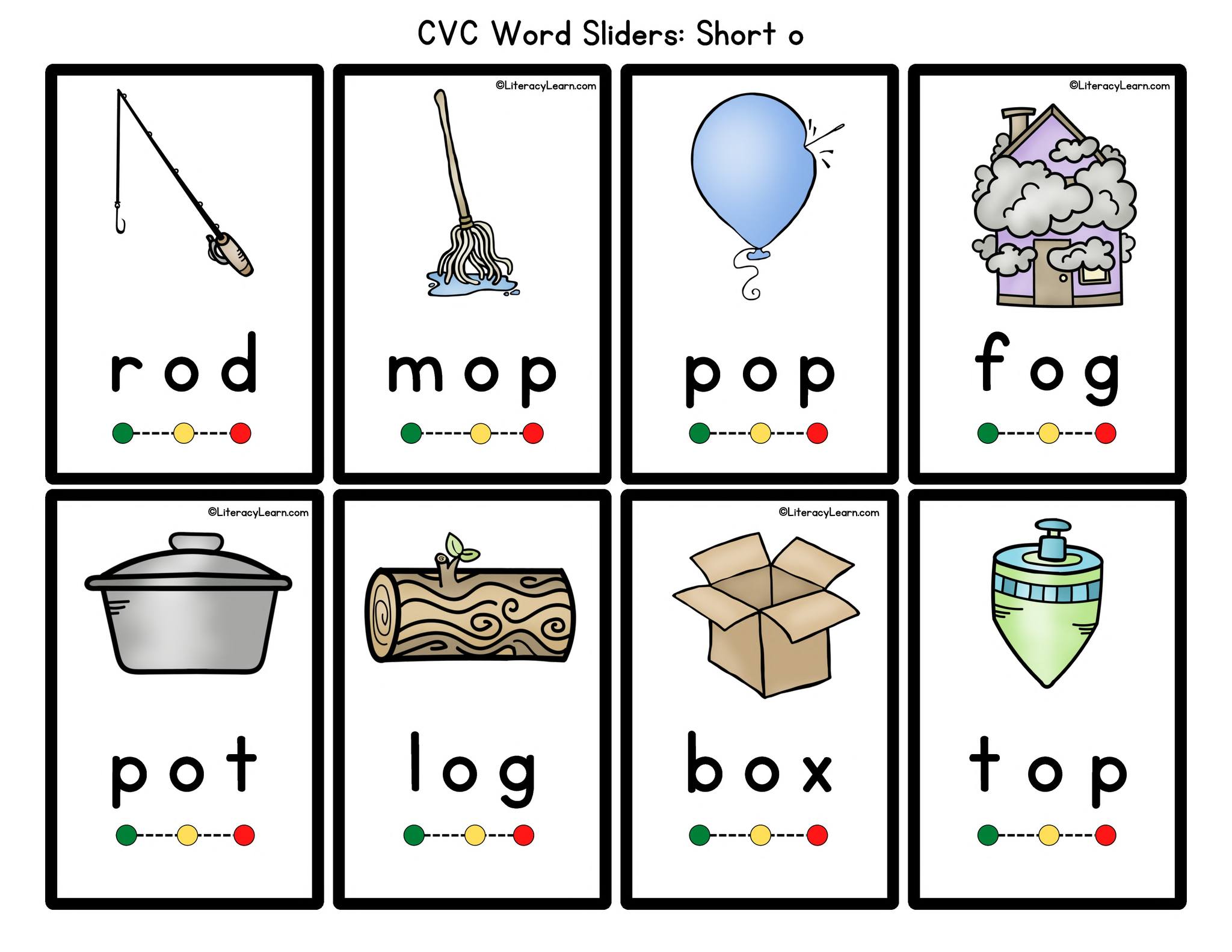 Grade 1 | CVC Word Sliders | Facebook