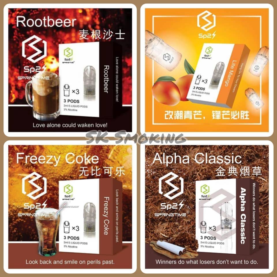 SK Smoking - SP2烟弹 有不同的口味👍每一个包你喜欢 😊 #12种不同口味 #也可以用RELX烟杆抽 只需 RM 3X ...