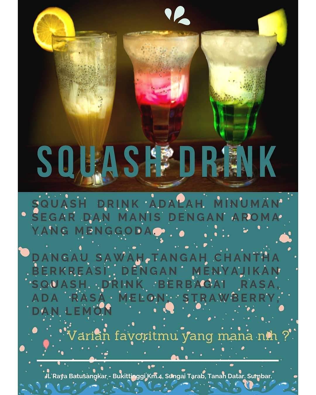 putraricco - Squash drink apaan sih? Squash drink adalah minuman segar ...